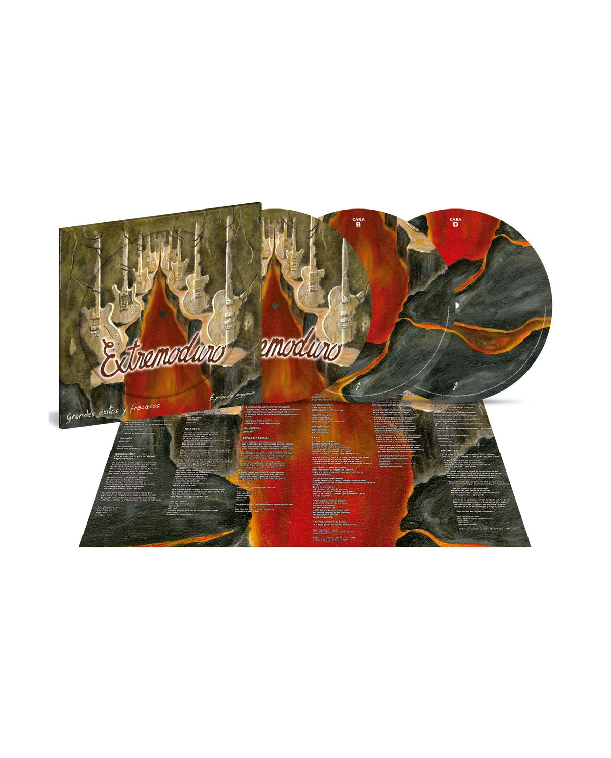 Extremoduro - 2LP Vinilo Picture Disc "Grandes Éxitos y Fracasos Volúmen II"