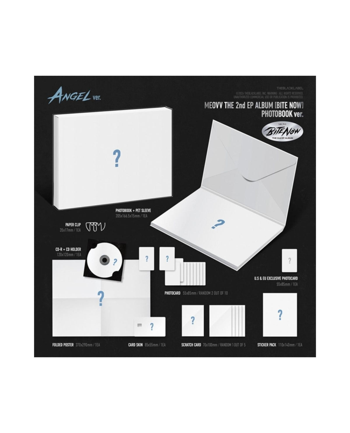Meovv - CD "2Nd Ep 'Bite Now' (Angel Ver.)"