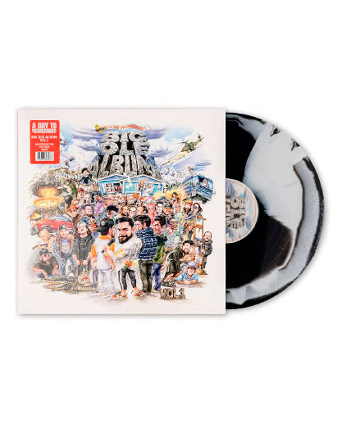 A Day To Remember - LP Vinilo Black & White "Big Ole" - D2fy · Rocktud - Rocktud