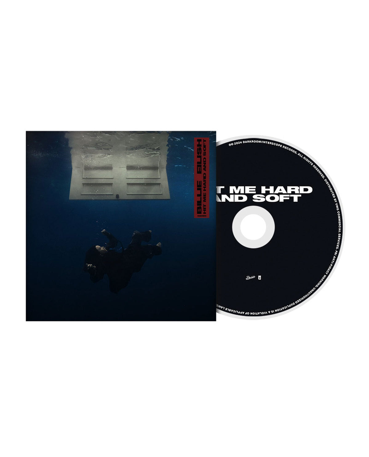 Billie Eilish - CD "HIT ME HARD AND SOFT" - D2fy · Rocktud - D2fy