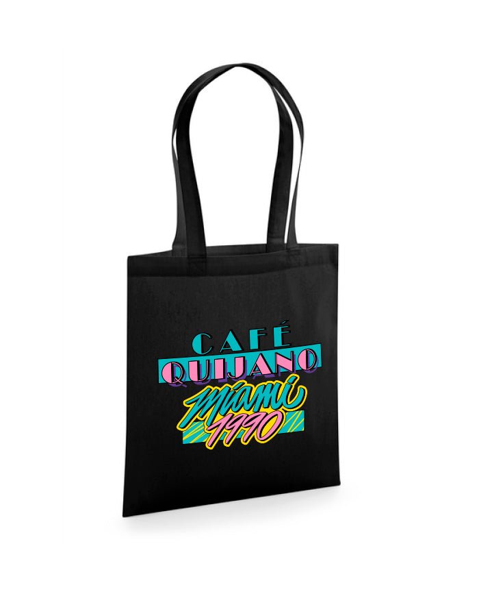 Café Quijano - Bolsa Tela "Miami 1990" - D2fy · Rocktud - Café Quijano