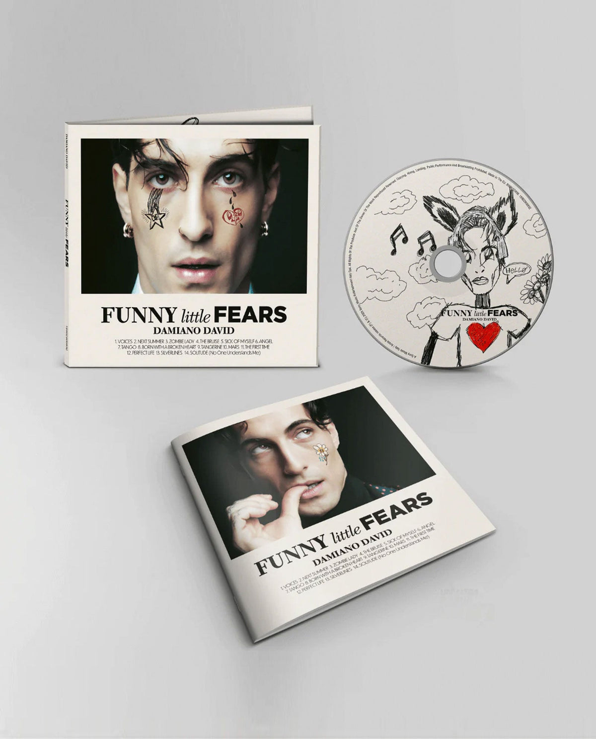 Damiano David - CD "Funny Little Fears - D2fy · Rocktud - Rocktud