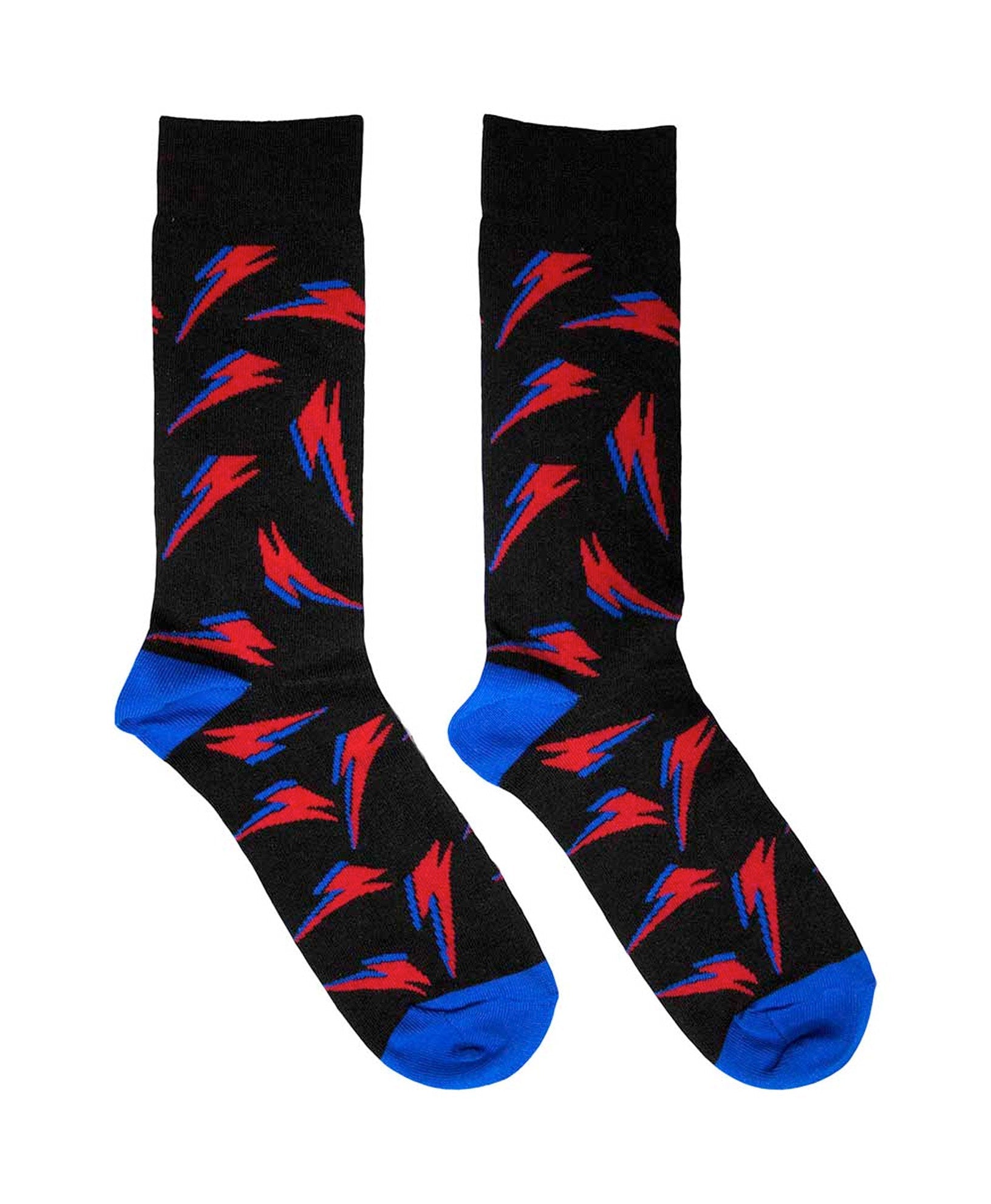 David Bowie - Calcetines "Flash Pattern" - D2fy · Rocktud - Rocktud