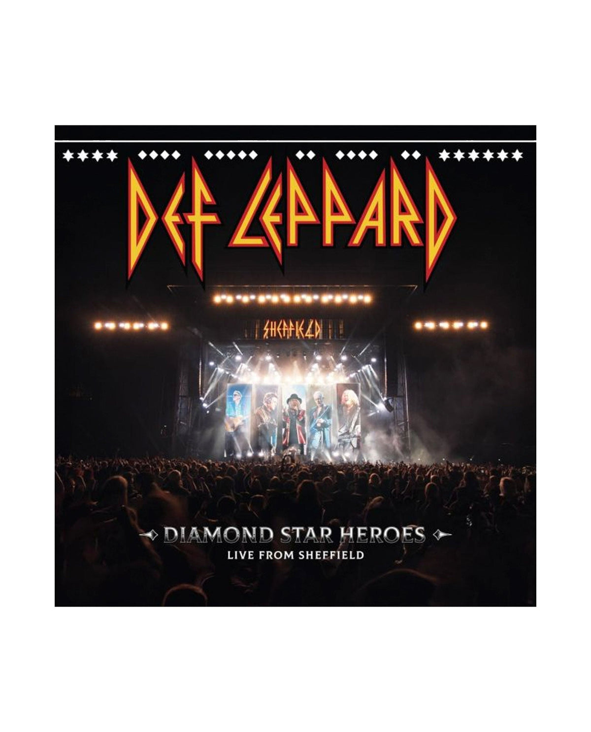 Def Leppard - 2CD "Diamond Star Heroes Live From Sheffield" - D2fy · Rocktud - Rocktud