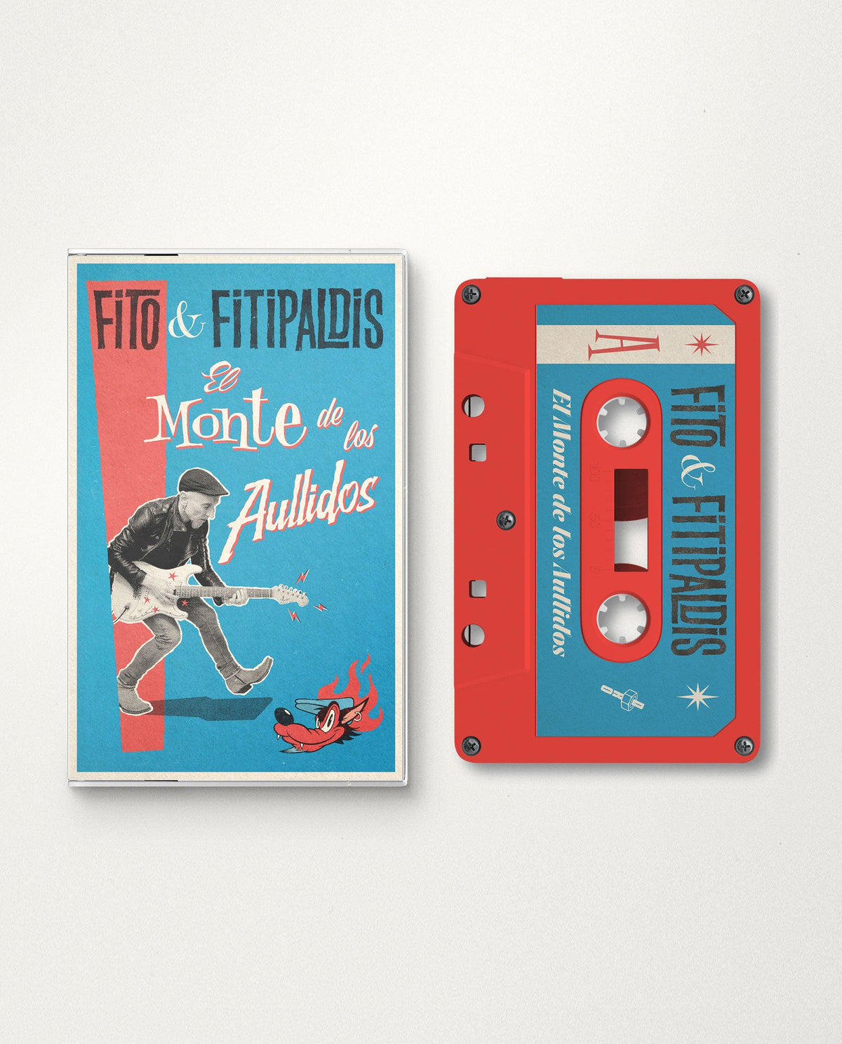 Fito y Fitipaldis - Cassette "El Monte de los Aullidos" - D2fy · Rocktud - Fito y Fitipaldis