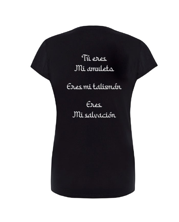 Galván Real - Camiseta "Tu eres mi amuleto" Mujer - D2fy · Rocktud - Galván Real