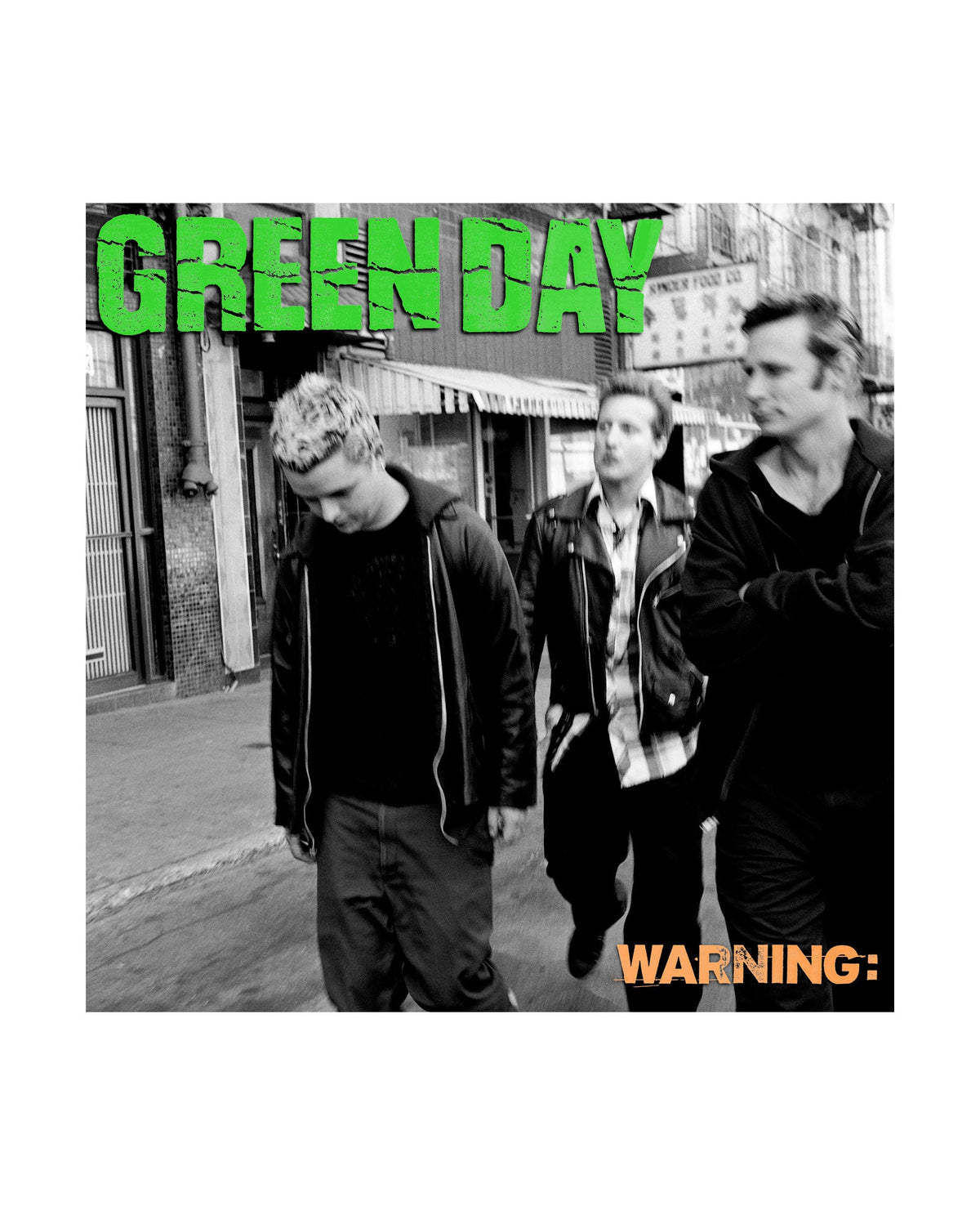 Green Day - LP Vinilo Naranja "Warning" - D2fy · Rocktud - Rocktud