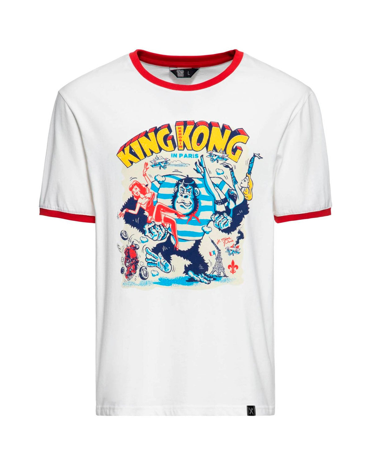 King Kerosin - Camiseta Vintage "Paris" Unisex - D2fy · Rocktud - King Kerosin