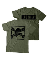 Loquillo - Camiseta Verde - D2fy · Rocktud - Loquillo