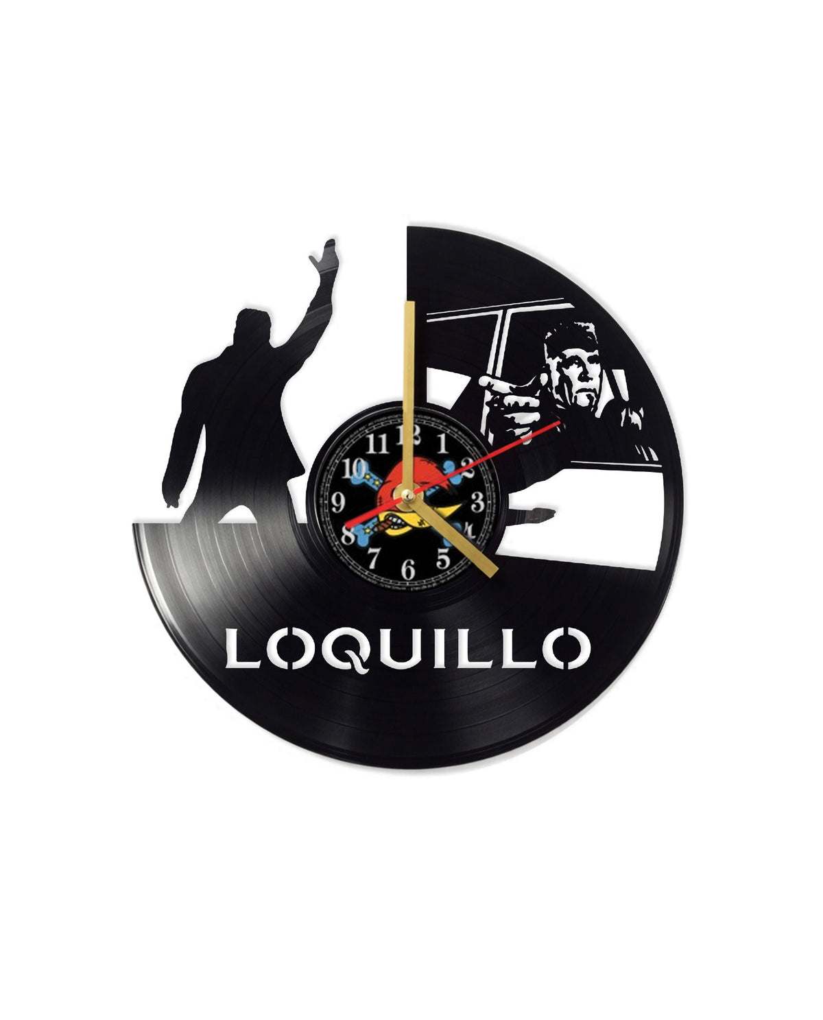 Loquillo - Reloj de pared Vinilo Loquillo "Corazones Legendarios" - D2fy · Rocktud - Loquillo