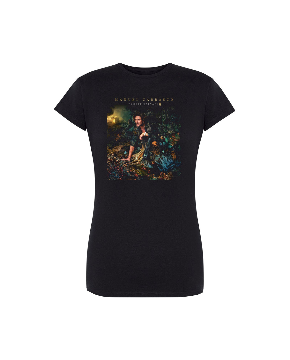 Manuel Carrasco - Camiseta "Pueblo Salvaje II" Mujer - D2fy · Rocktud - Manuel Carrasco
