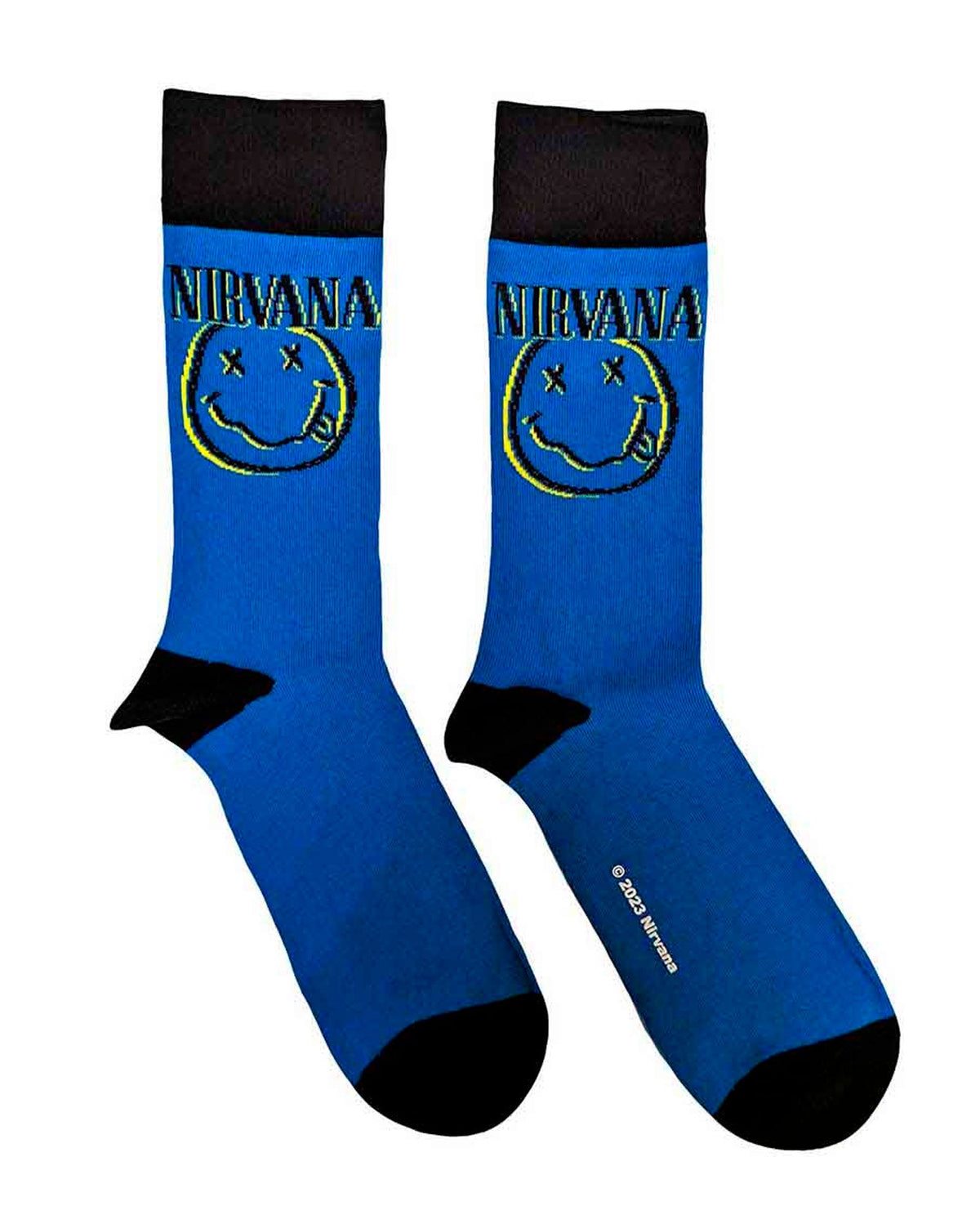 Nirvana - Calcetines "Inverse Happy Face" - D2fy · Rocktud - Rocktud