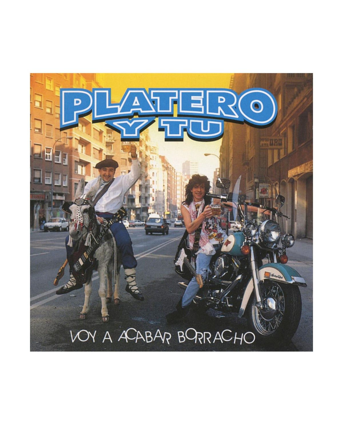 Platero y Tú - LP Vinilo "Voy a Acabar Borracho" - D2fy · Rocktud - Rocktud