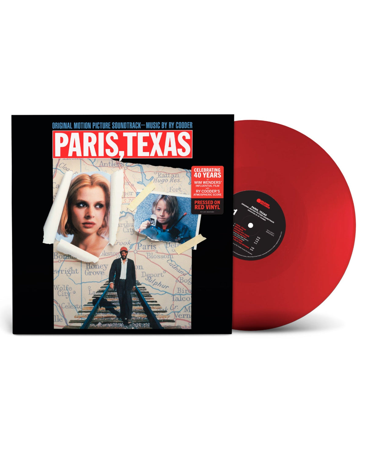 Ry Cooder - LP Vinilo Rojo "Paris, Texas Soundtrack" - D2fy · Rocktud - D2fy