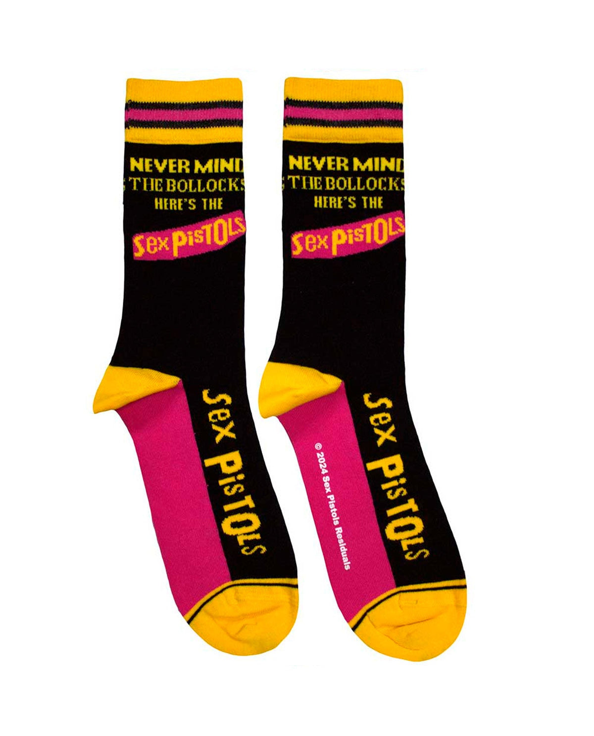 Sex Pistols - Calcetines "Never Mind The Bollocks Stripes" - D2fy · Rocktud - Rocktud
