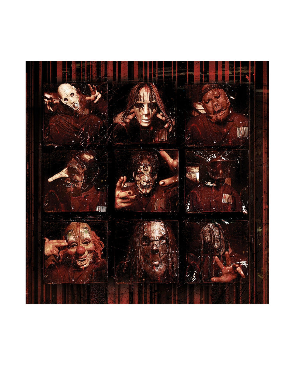 Slipknot - 2LP Vinilo Rojo y Negro "Slipknot (25th Anniversary Edition)" - D2fy · Rocktud - Rocktud