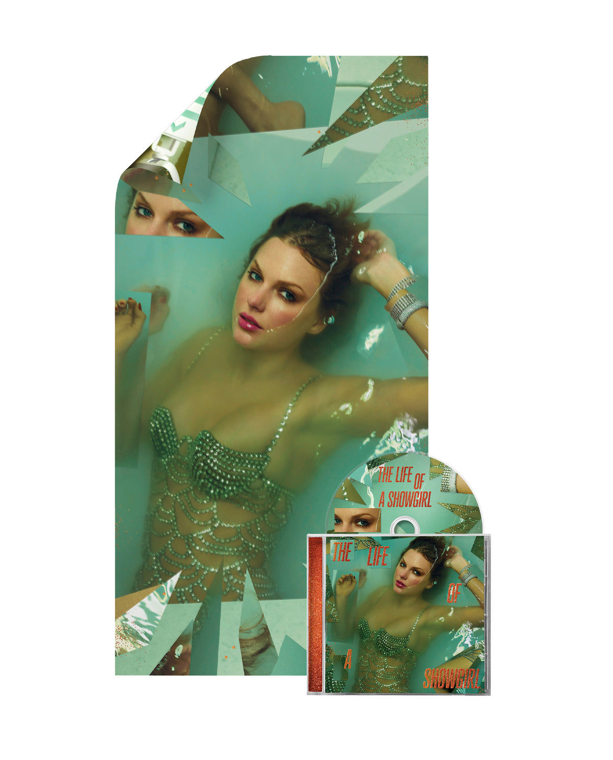 Taylor Swift - CD + POSTER "The Life Of A Showgirl"
