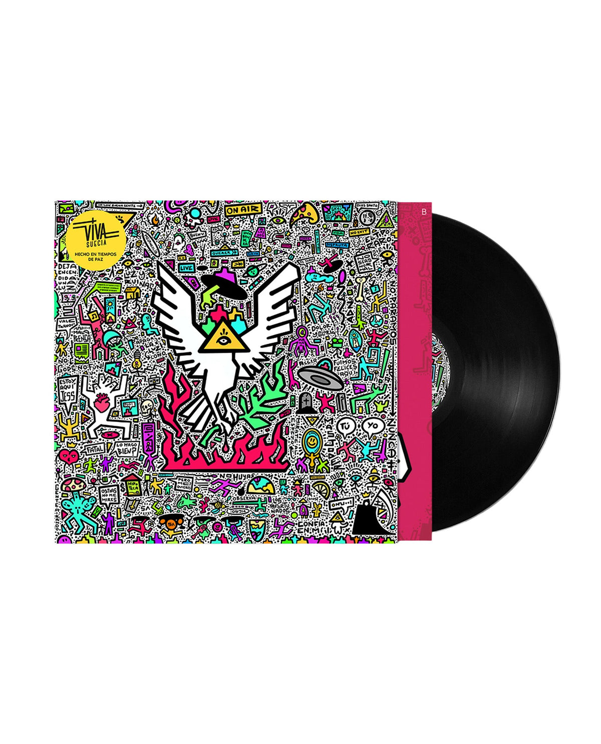 Viva Suecia - LP Vinilo "Hecho En Tiempos De Paz" - D2fy · Rocktud - Rocktud