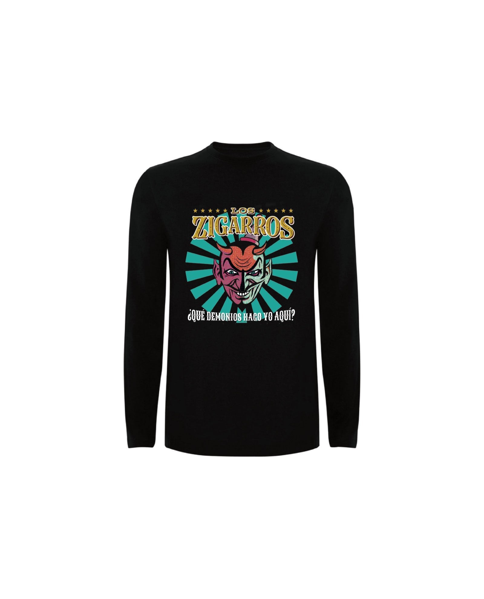 Camiseta Manga Larga "Demonio" - Los Zigarros - Rocktud - Los Zigarros