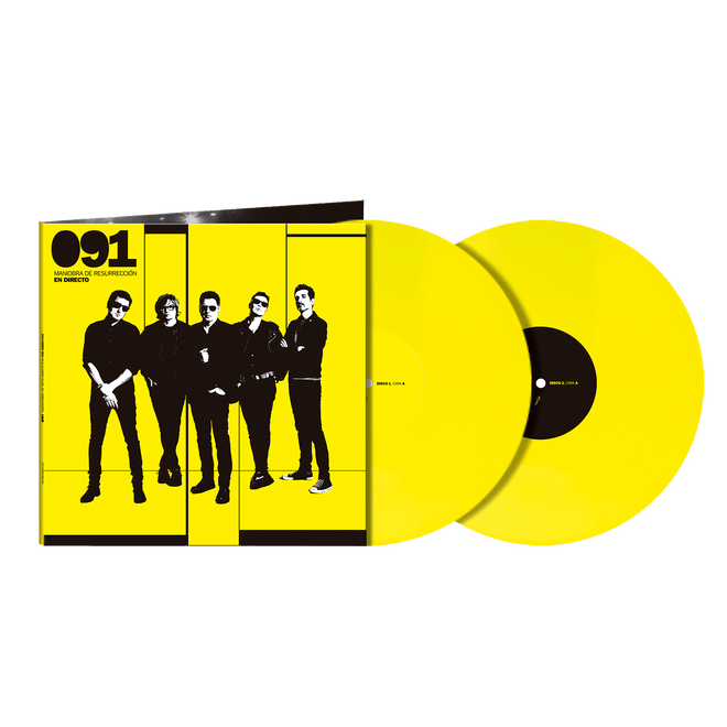 091 - 2LP Vinilo Amarillo "Maniobra de resurrección" - D2fy - Direct To Fans - 091