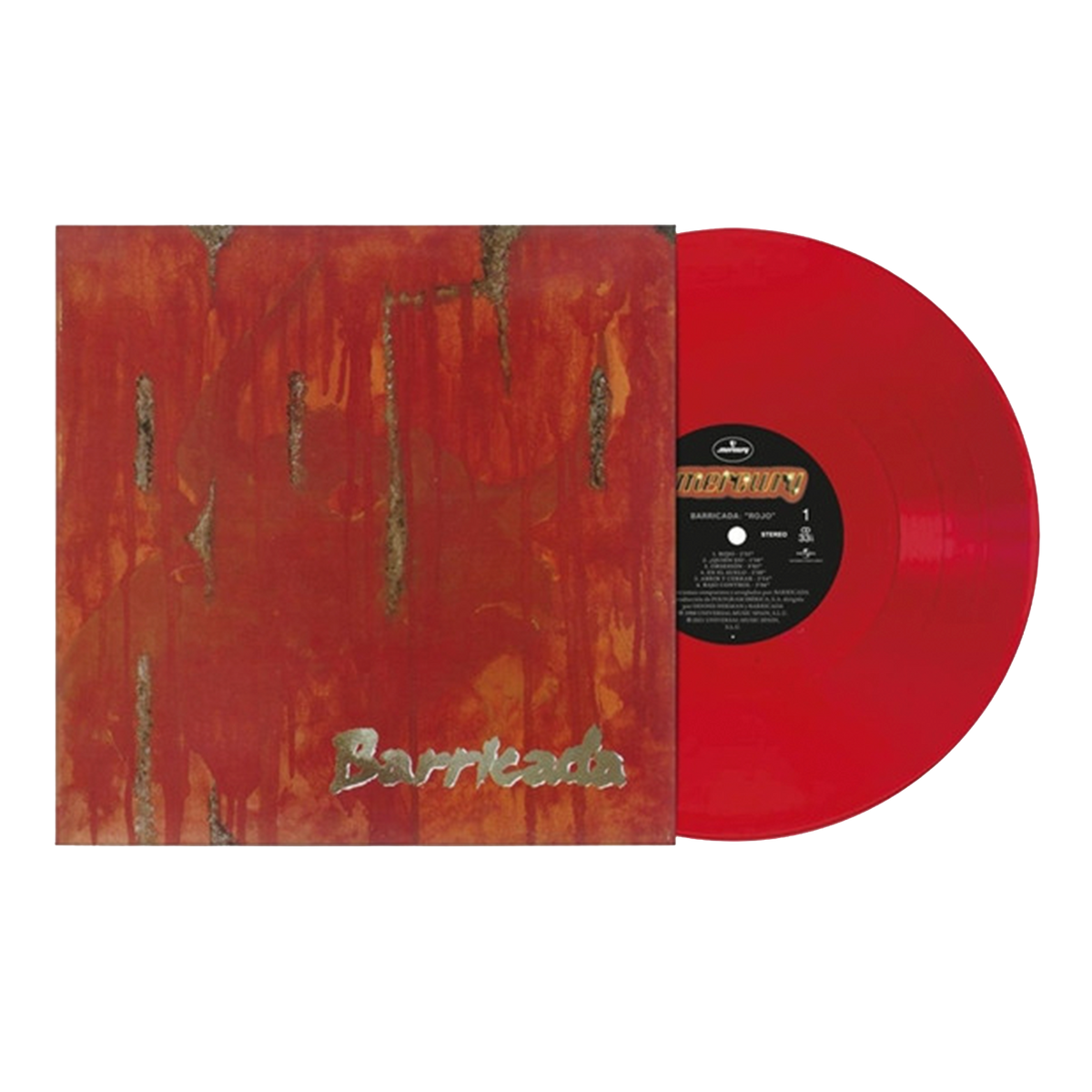 Barricada - LP Vinilo Rojo "Rojo"