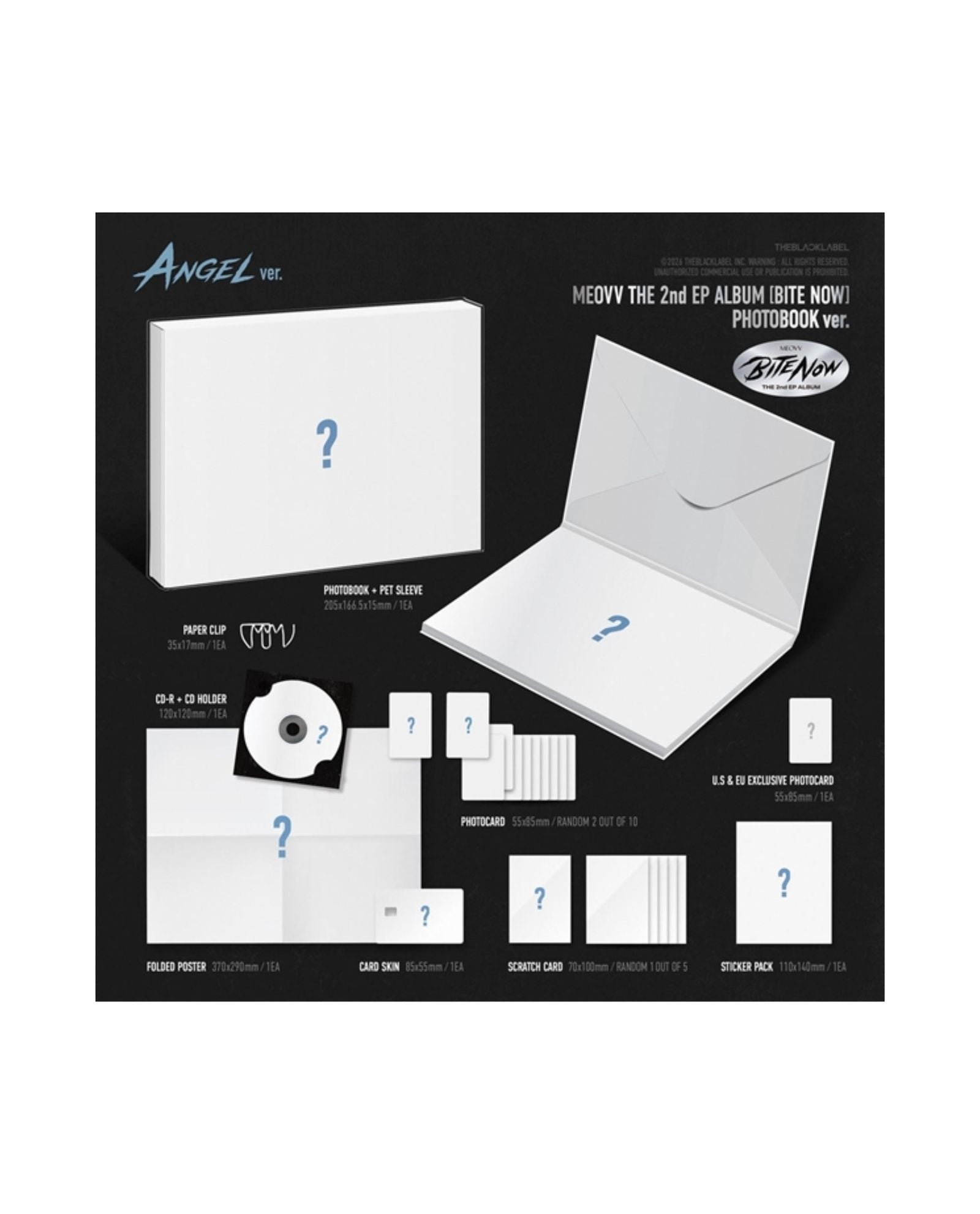 Meovv - CD "2Nd Ep 'Bite Now' (Angel Ver.)"