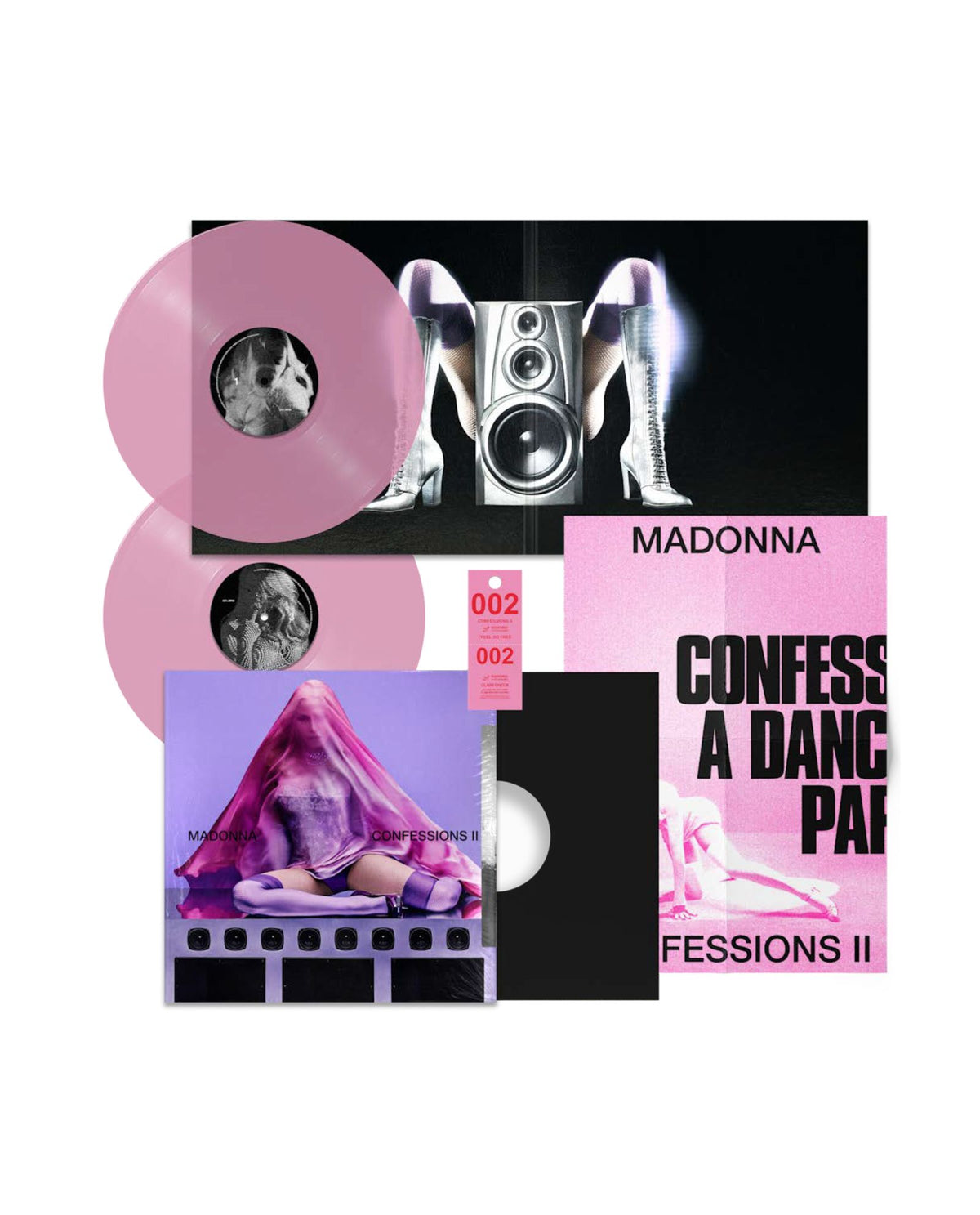 Madonna - 2LP Vinilo rosa "Confessions II"
