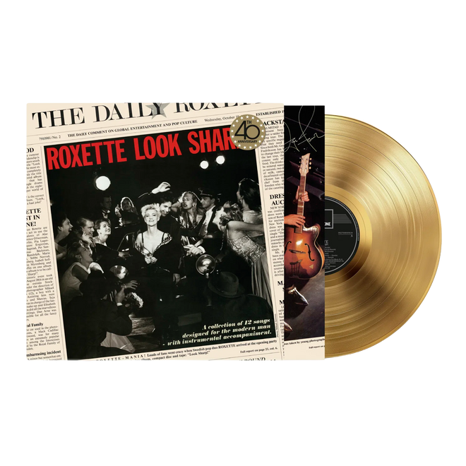 Roxette - LP Vinilo Dorado "Look Sharp"