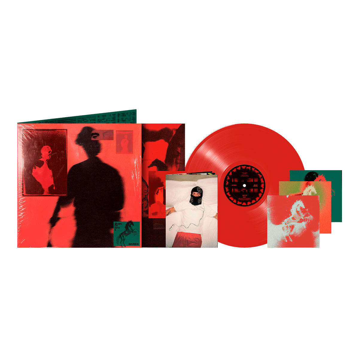 Álvaro de Luna - LP Vinilo Rojo + Postal Firmada "Azulejos" - D2fy - Direct To Fans - Álvaro de Luna