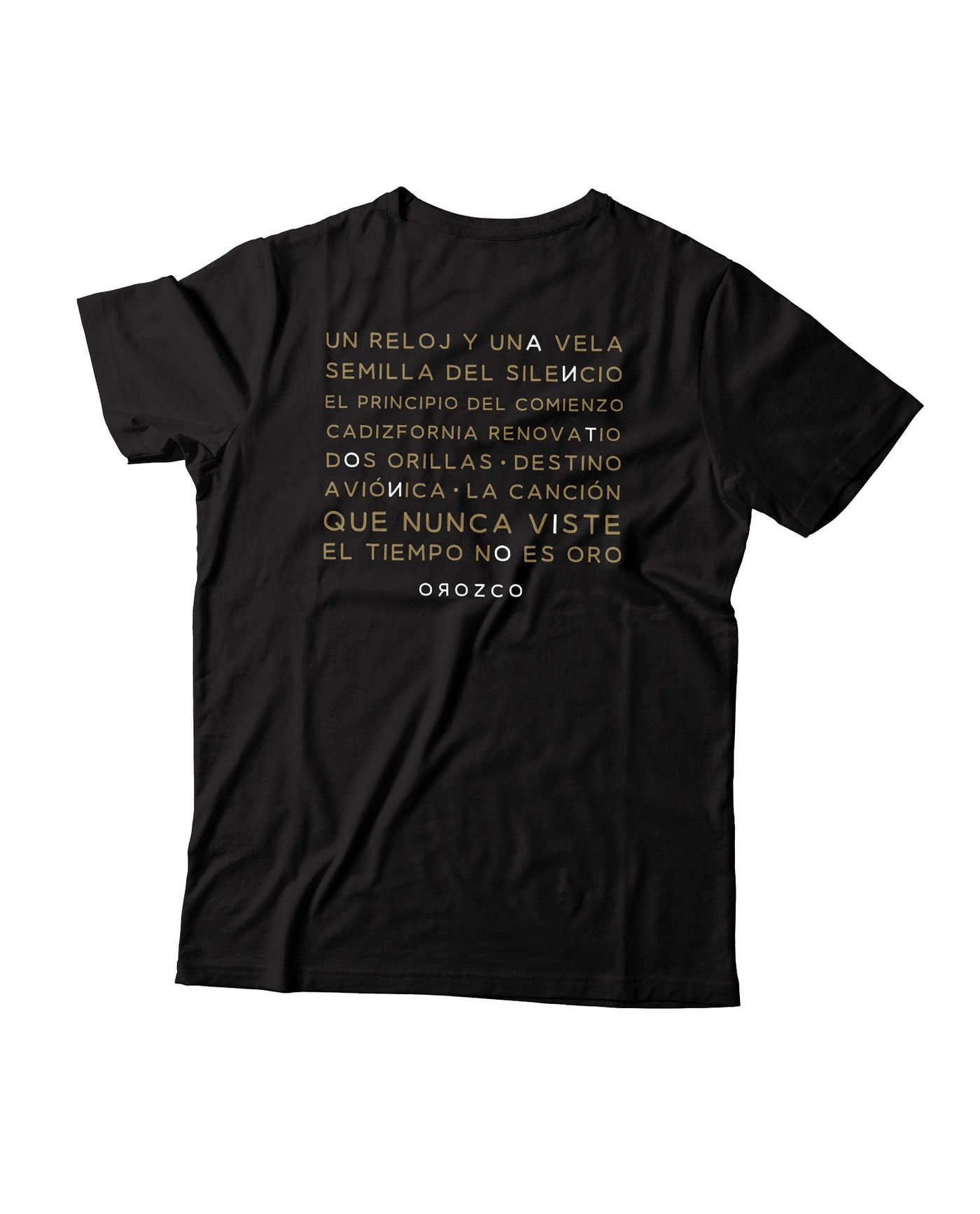 Antonio Orozco - Camiseta "Discografía" - D2fy · Rocktud - Antonio Orozco