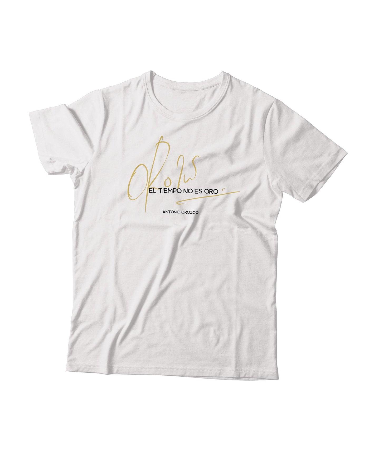 Antonio Orozco - Camiseta "El Tiempo No es Oro - Firma" - D2fy · Rocktud - Antonio Orozco