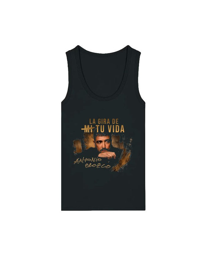 Antonio Orozco - Camiseta Tirantes "Foto La Gira De Tu Vida" Mujer - D2fy - Direct To Fans - Antonio Orozco