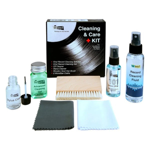 Kit de limpieza Winyl para vinilos, agujas y CD