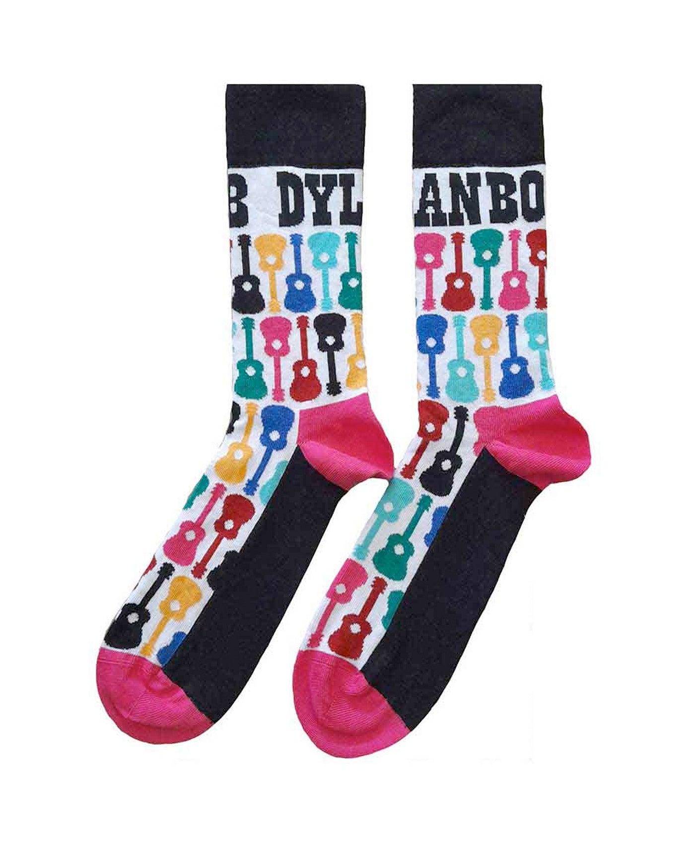 Bob Dylan - Calcetines "Guitarra" Negros - D2fy · Rocktud - Rocktud