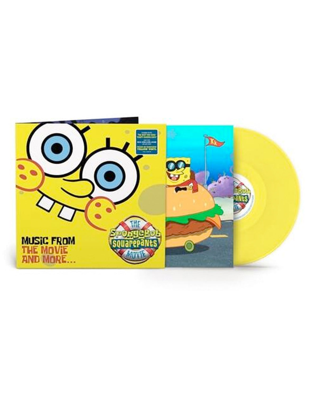 Varios Artistas - LP Vinilo Amarillo BSO "The Spongebob Squarepants Movie"