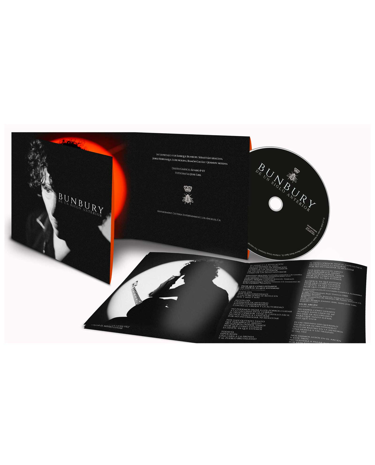 Bunbury - CD "De un siglo anterior"