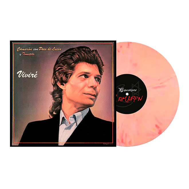 Camarón De La Isla - LP Vinilo Color Sangría "Viviré" (Ed. 75º Aniversario) - D2fy - Direct To Fans - Camarón