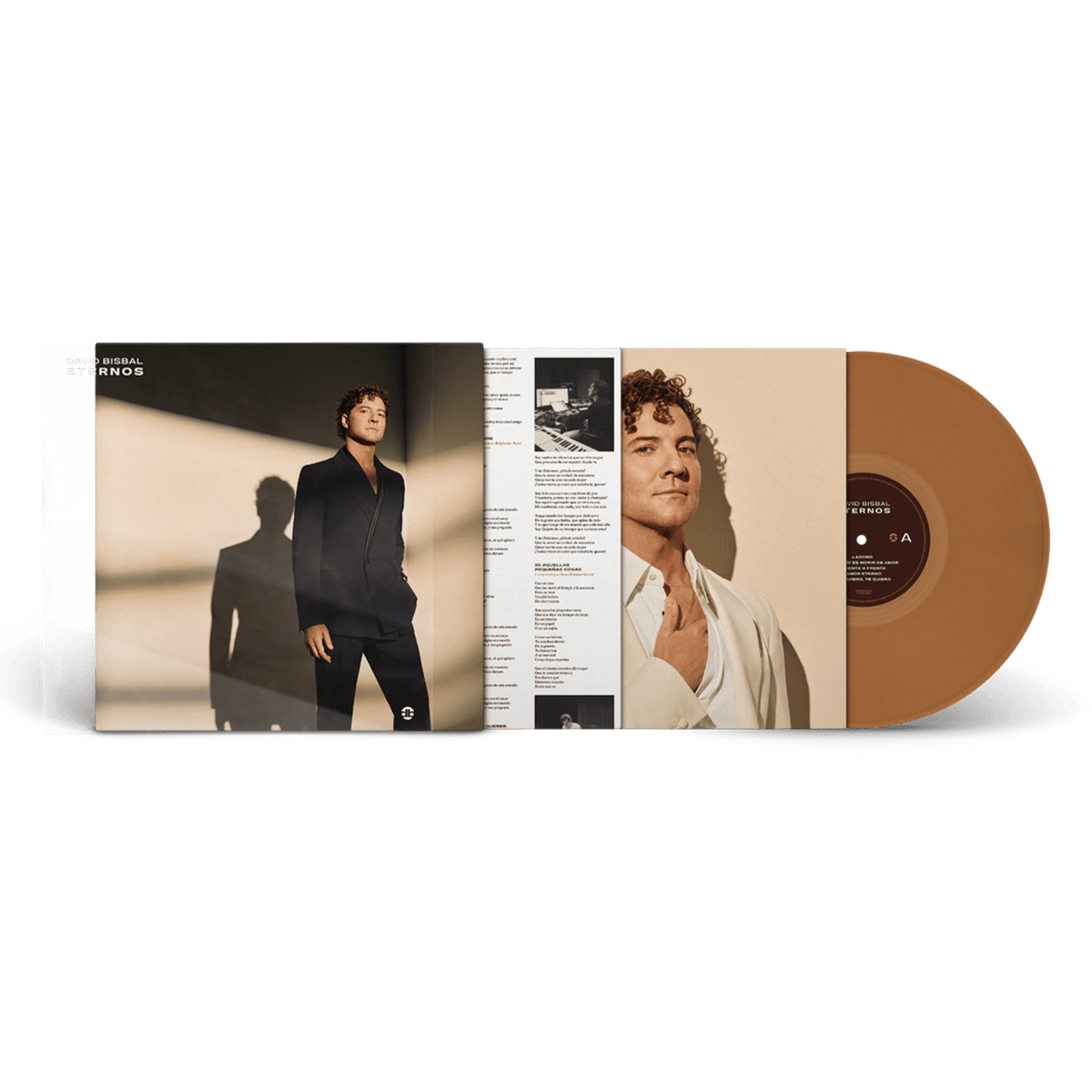 David Bisbal - LP Vinilo Ocre "Eternos" - D2fy - Direct To Fans - David Bisbal