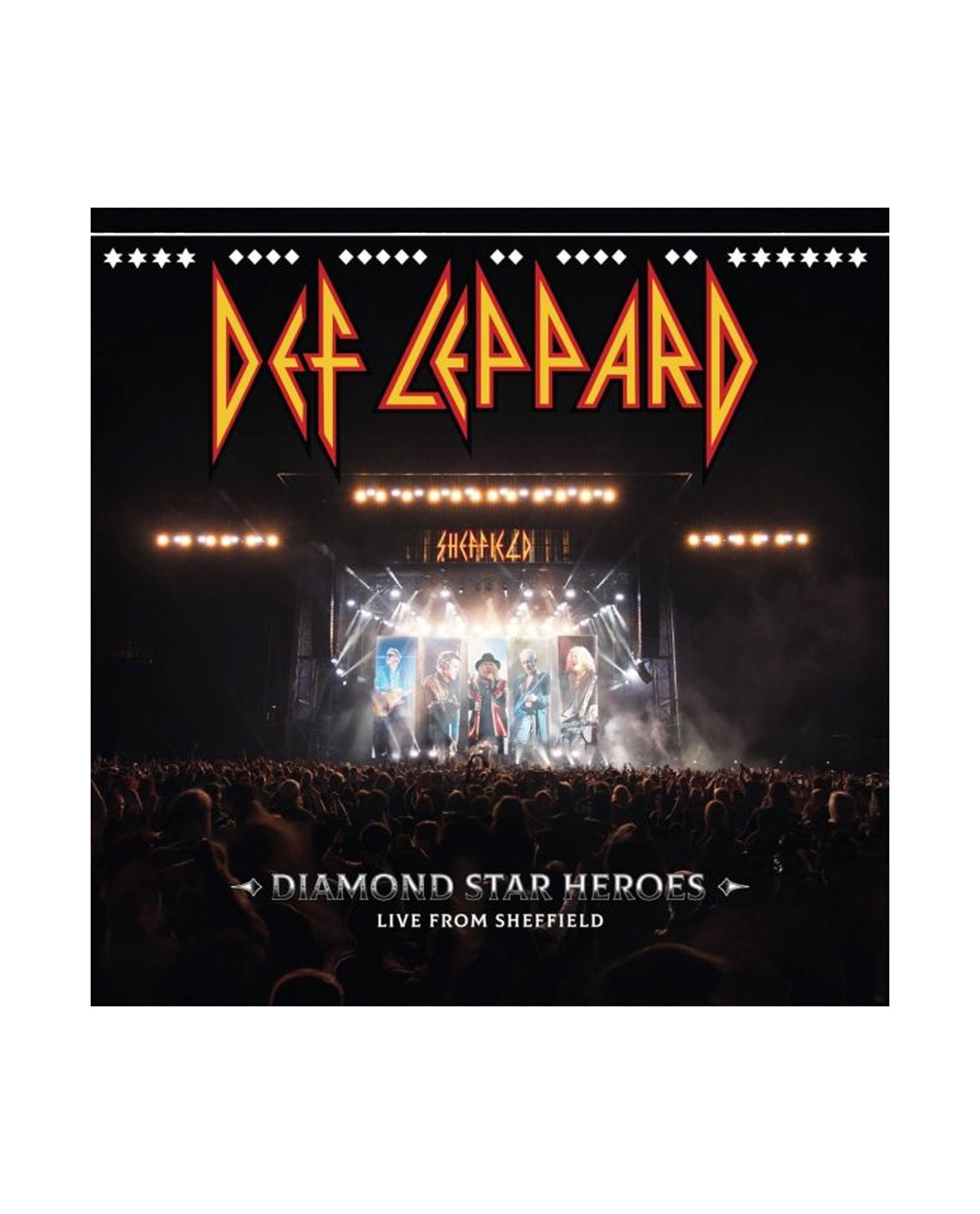 Def Leppard - 2CD "Diamond Star Heroes Live From Sheffield" - D2fy · Rocktud - Rocktud