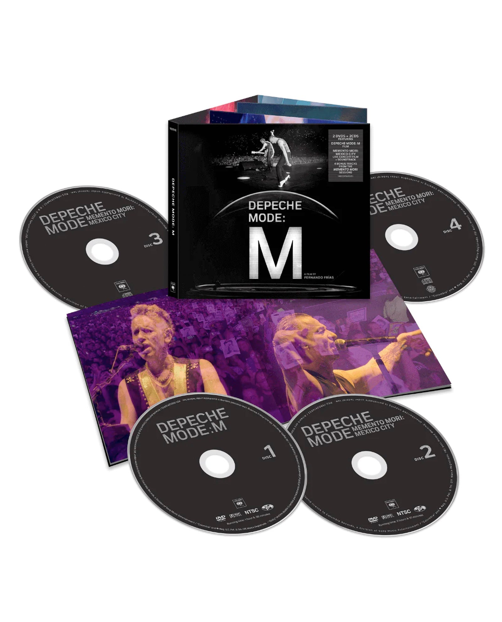 Depeche Mode - 2 CDs Boxset + 2 DVDs "Memento Mori: Mexico City" - D2fy · Rocktud - Rocktud