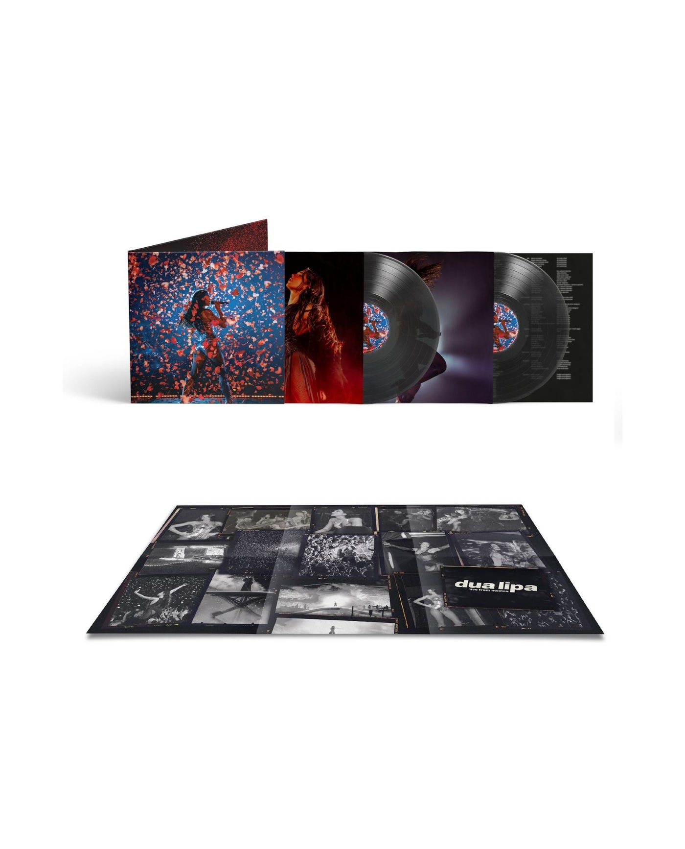 Dua Lipa - 2LP Black Ice Limited "Live from Mexico" - D2fy - Direct To Fans - D2fy