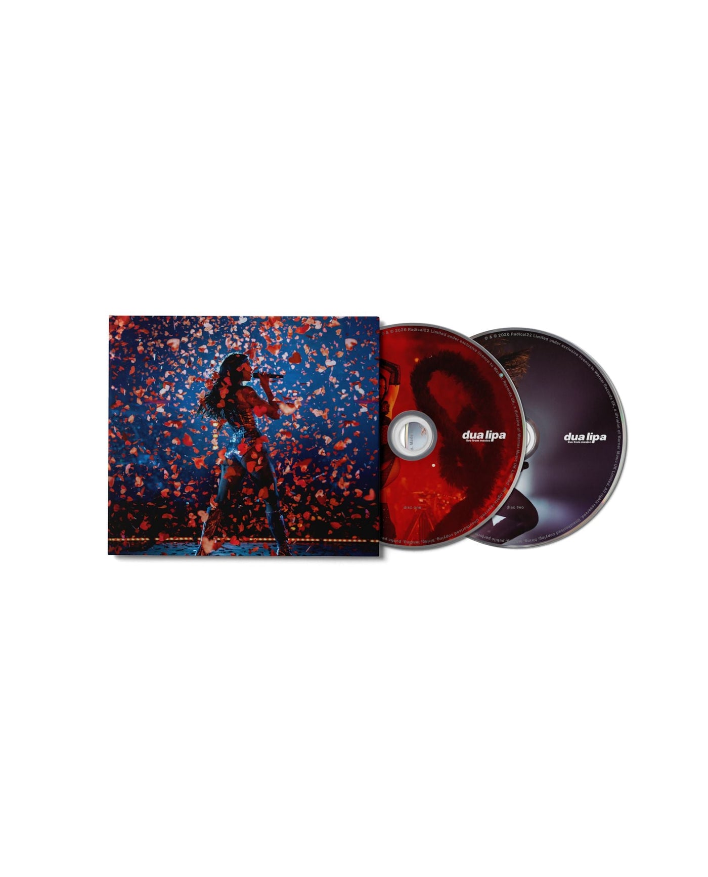 Dua Lipa - Limited 2CD Softpack "Live from Mexico" - D2fy - Direct To Fans - D2fy