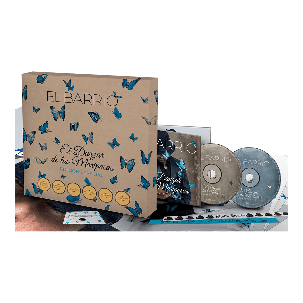 El Barrio - CD "El danzar de las Mariposas" (Edición Especial) - D2fy - Direct To Fans - El Barrio