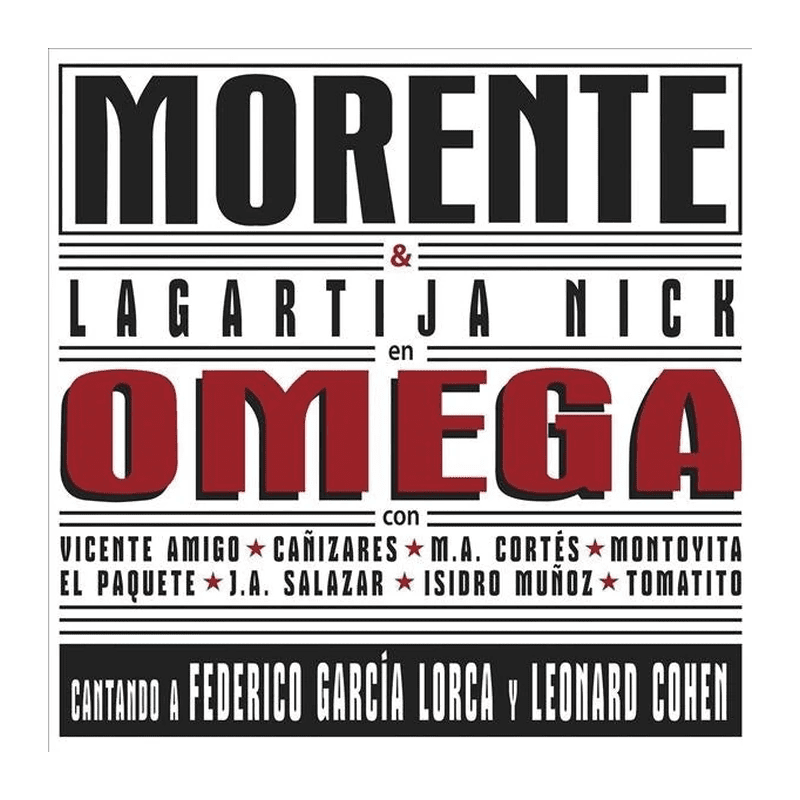 Enrique Morente & Lagartija Nick - 2LP Vinilo "Omega" (Ed. 20º Aniversario) - D2fy - Direct To Fans - Enrique Morente