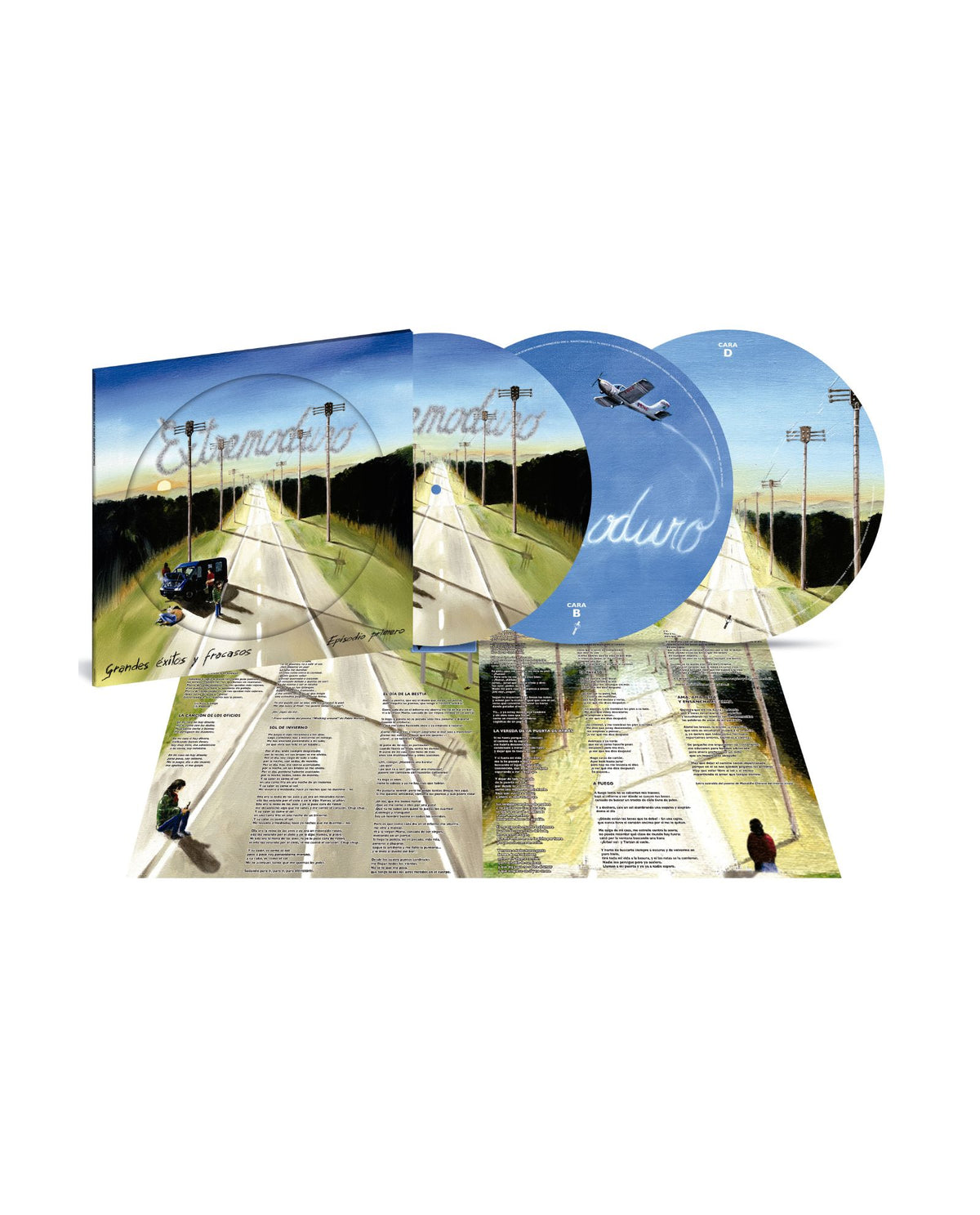 Extremoduro - 2LP Vinilo Picture Disc "Grandes Éxitos y Fracasos Volúmen I"