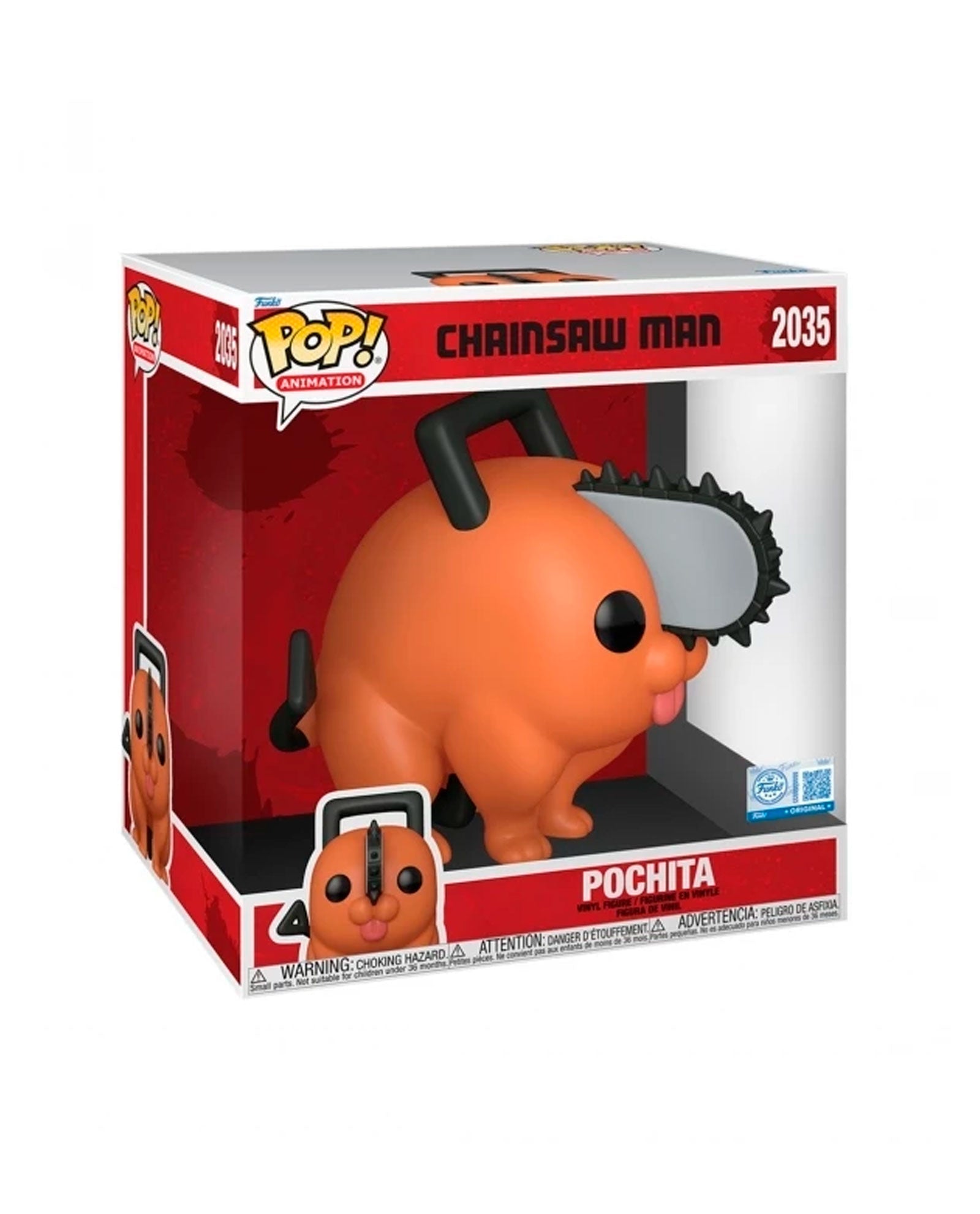 Funko POP! 2035 JUMBO Pochita 25cm - Chainsaw Man - D2fy · Rocktud - D2fy