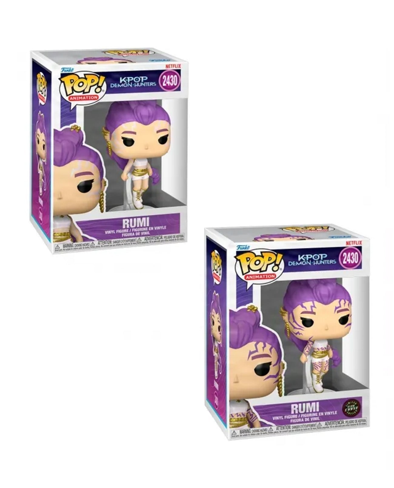 Funko POP! 2430 Case 5+1 Chase Rumi (What It Sounds Like) - KPOP Demon Hunter - D2fy - Direct To Fans - Funko POP