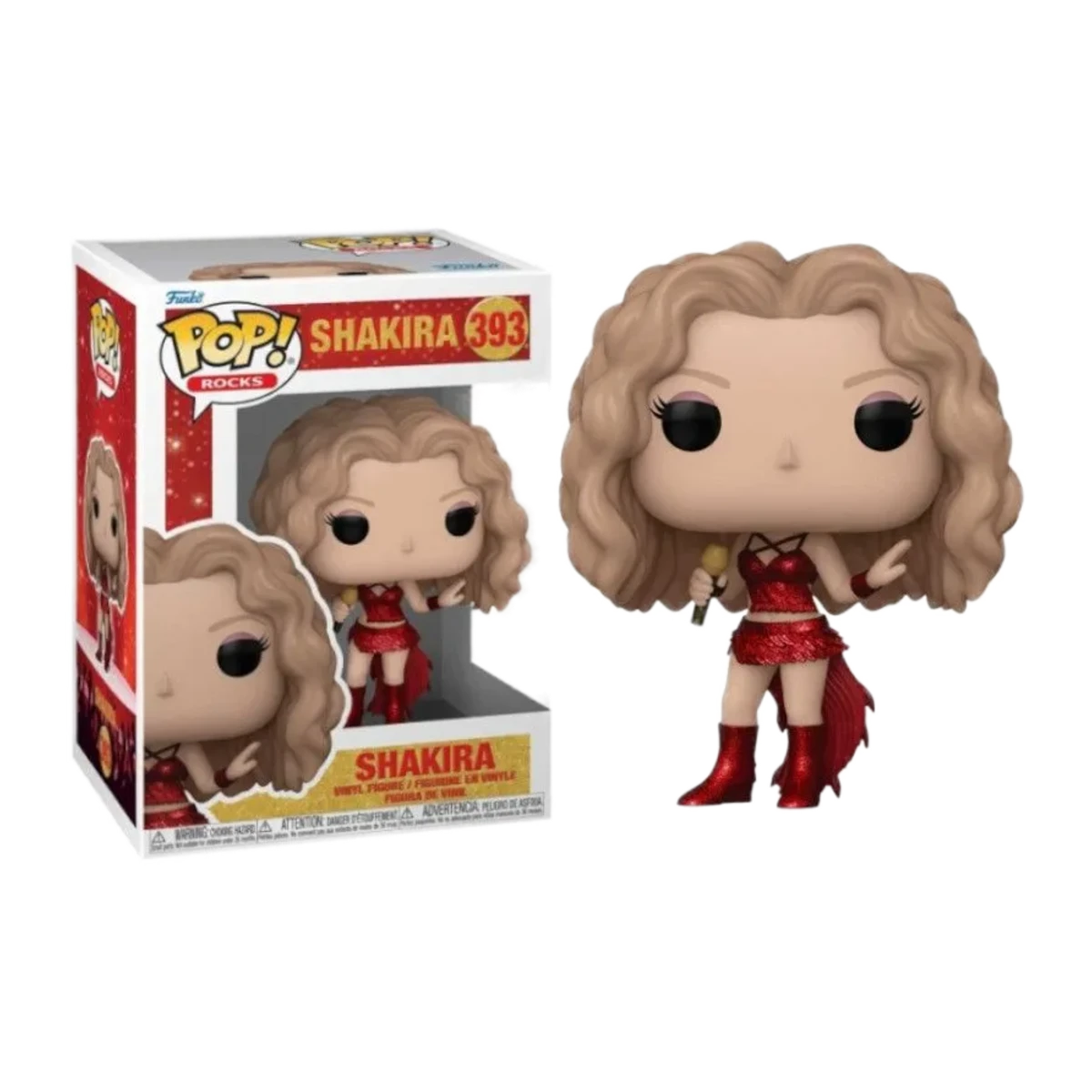 Funko Pop! Shakira en la Super Bowl 393 - D2fy - Direct To Fans - Shakira