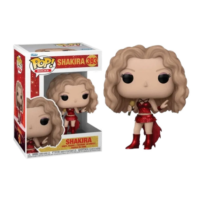 Funko Pop! Shakira en la Super Bowl 393 - D2fy - Direct To Fans - Shakira