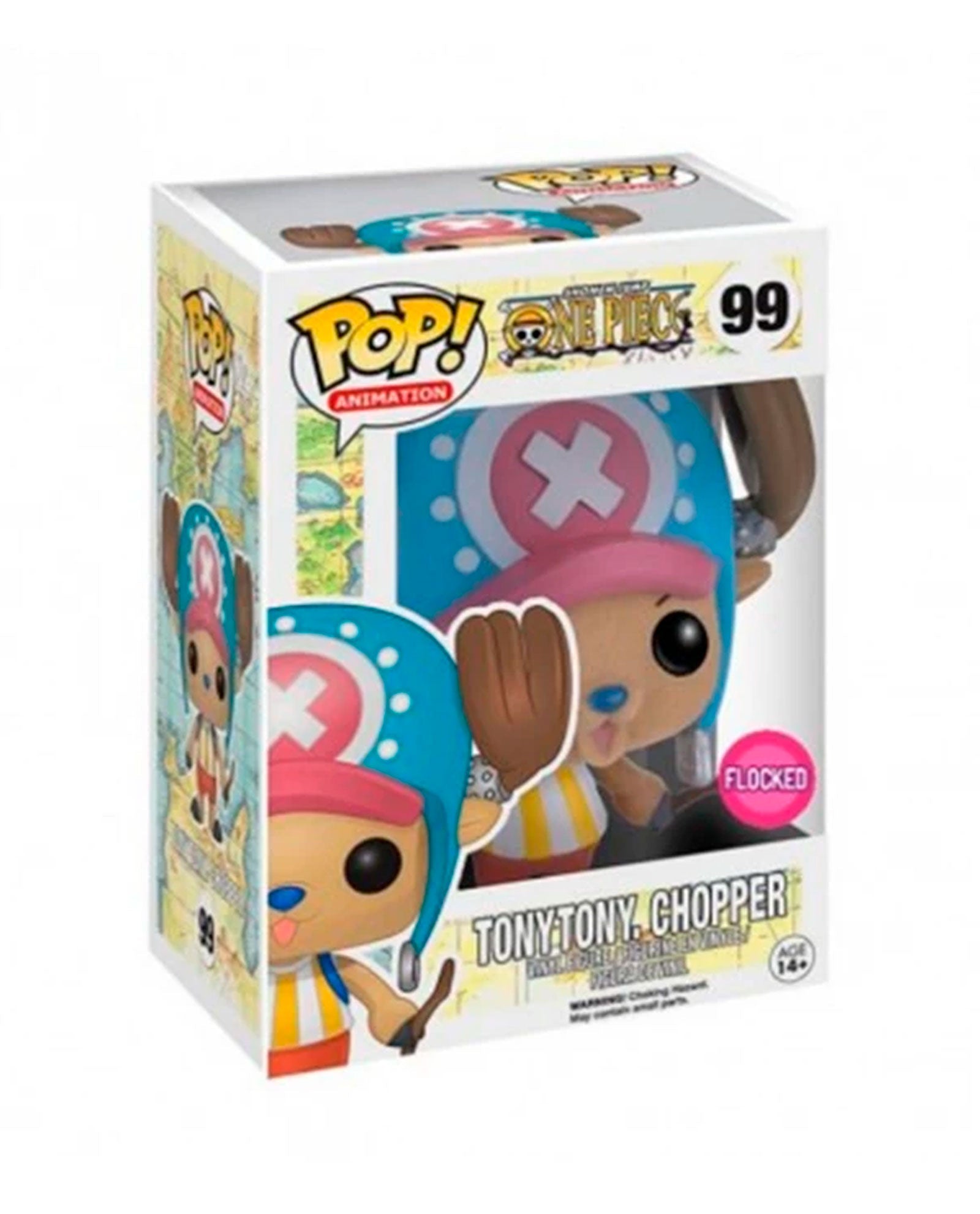 Funko Pop! Vinyl 99 TonyTony Chopper (Flocked) - D2fy · Rocktud - D2fy
